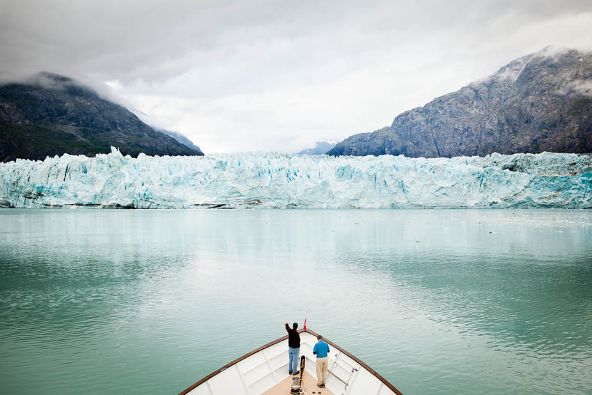 Margerie Glacier, seen from aboard the Safari Quest, Glacier Bay National Park